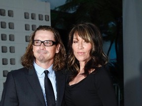 Katey Sagal and Kurt Sutter. (WENN.com)