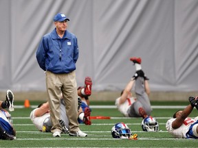 New York Giants head coach Tom Coughlin was Doug Flutie's offensive coordinator at Boston College. (REUTERS)