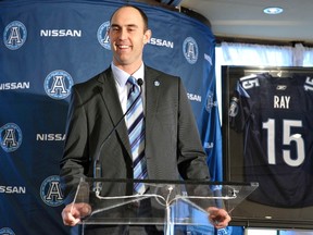 Former Edmonton Eskimo QB Ricky Ray has joined the Toronto Argonauts, one of many positive changes in the CFL East with more to come. (REUTERS)