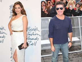 Kelly Brook and Simon Cowell (WENN.COM)