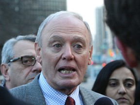 Deputy Mayor Doug Holyday says the deal between the City and CUPE 416 is good to both taxpayers and workers. (STAN BEHAL/Toronto Sun)