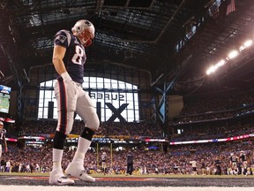 The best part about the end of Super Bowl week is that we don't have to write about Rob Gronkowski's sprained ankle anymore. (REUTERS)