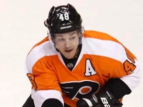 The Flyers will have Danny Briere back in the lineup tonight against the Islanders. (Tim Shaffer/Reuters)