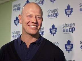 Mats Sundin will present a gift to the University of Toronto on Saturday to establish research ties with the Karolinska Institutet in Stockholm. Later in the day, Sundin will have his No. 13 honoured by the Leafs at the ACC. (EMMA MCCORMICK/Toronto Sun files)