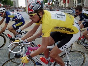 Retired former Tour de France winner Jan Ullrich has been found guilty of doping in relation to a blood-doping scandal that engulfed his sport six years ago and has been banned for two years, the Court of Arbitration for Sport said on Thursday, Feb. 9, 2012. (REUTERS/Jean-Paul Pelissier/Files)