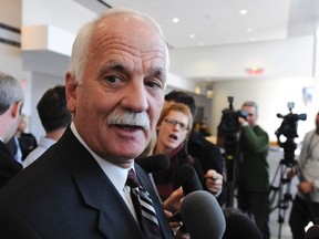 Public Safety Minister Vic Toews speaks to the media in Ottawa on February 9, 2012. (ANDRE FORGET/QMI Agency)
