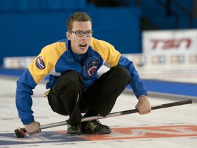 Brendan Bottcher is the new Canadian junior curling champion (Melissa Murray, QMI Agency).