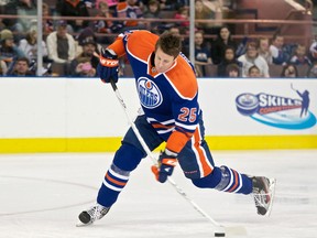 Andy Sutton says he he's become a fan of the city since joining the Oilers. (Edmonton Sun file)