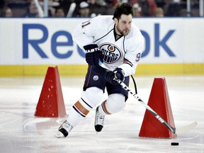 Mike Comrie says he's glad he was able to return to the Oilers, however briefly, and undo much of the ill will that attended his first departure from the team. (Edmonton Sun file)