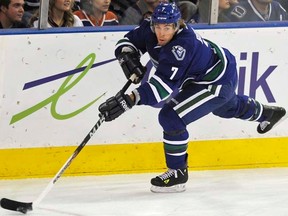 The timing of David Booth's offensive surge is significant, because the Canucks have gone to overtime in 10 of their past 13 games. (REUTERS/Dan Riedlhuber/Files)