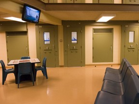 The common area at Milner Ridge Correctional Centre. Milner Ridge is a medium-security facility in the RM of Lac du Bonnet, Manitoba. (PROVINCE OF MANITOBA)
