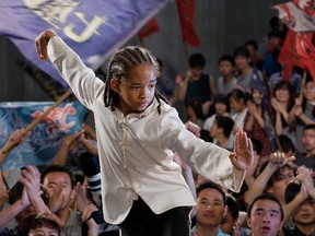Jaden Smith in "The Karate Kid."