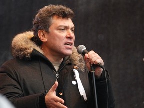 Russian politician Boris Nemtsov denies his country needs to see Canada as a rival in the Arctic. (REUTERS/Sergei Karpukhin)