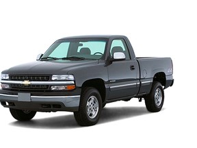 Police say the man they seek in the Killam shootings may be driving a black 2000 Chevy Silverado. (SUPPLIED PHOTO)