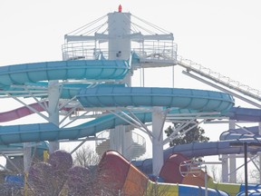 Ontario Place and its water park have been shut down while officials determine what to do with the attraction. (JACK BOLAND, Toronto Sun)