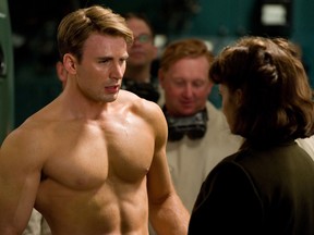 Chris Evans plays the title character in "Captain America: The First Avenger". (Marvel Studios)