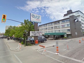 The Quest Inn on Ellice Avenue provides some accommodations for those with disabilities. But a Winnipeg man hopes to raise money to offer more options for low-income, disabled Winnipeggers. (Winnipeg Sun file)