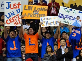 The Sun's resident curmudgeon, Steve Buffery, didn't like it when fans at the ACC Tuesday night, cheered on New York Knicks Jeremy Lin against the home side Raptors. (REUTERS)