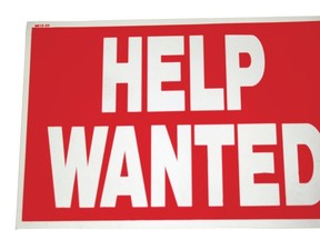 Help wanted sign