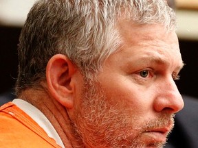 Former Major League baseball player Lenny Dykstra appears in a Los Angeles Superior Court for an arraignment in San Fernando, California. (REUTERS/Danny Moloshok/Files)
