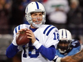 Quarterback Peyton Manning and the Indianapolis Colts have agreed to part ways, according to a report by ESPN. (M.J. MASOTTI JR./Reuters file photo)