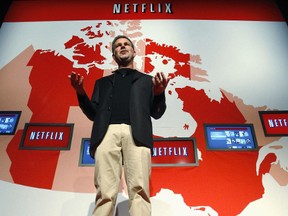 Netflix Chief Executive Officer Reed Hastings.   REUTERS/Mike Cassese