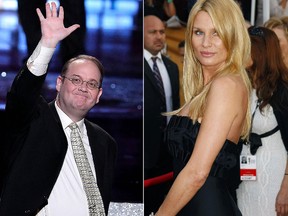 Marc Cherry and Nicollette Sheridan (AFP photos)