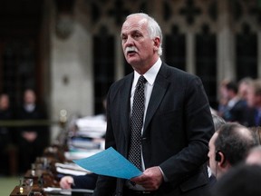 Canada's Public Safety Minister Vic Toews speaks during Question Period in the House of Commons on Parliament Hill in Ottawa March 6, 2012.       REUTERS/Chris Wattie