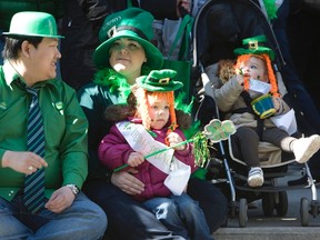 Toronto's 25th St. Patrick's Day parade attracted thousands of spectators. (JACK BOLAND, Toronto Sun)