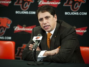 The B.C. Lions new head coach, Mike Benevides, started his football career at Toronto's Central Tech. (QMI AGENCY)