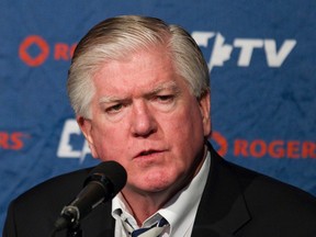 Leafs president and GM Brian Burke has his work cut out for him this summer. (QMI AGENCY)