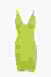 A lime green dress gives St. Paddy's Day a sexy twist ($175, CelebBoutique.com, style: Jade Bandage Dress). (Supplied)