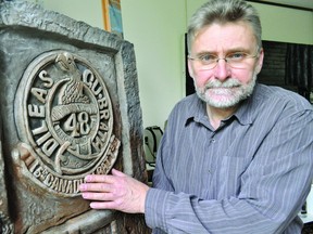 Zenon Andrusyszyn, project director for the Canadigm Team, will be underground in Arras, France this week photographing inscriptions and carvings created by Canadian soldiers in subterranean tunnels near the famous battlegrounds of Vimy Ridge.