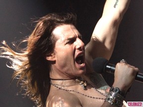Tom Cruise in Rock of Ages.