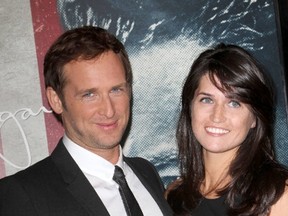 Josh Lucas with his new wife Jessica.  (WENN.COM file photo)