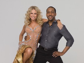 Jaleel White and Kym Johnson in "Dancing With the Stars."