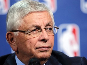 NBA commissioner David Stern. (JESSICA RINALDI/Reuters file photo)