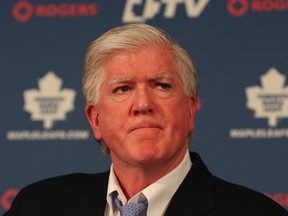 Leafs GM Brian Burke (STAN BEHAL, Toronto Sun)