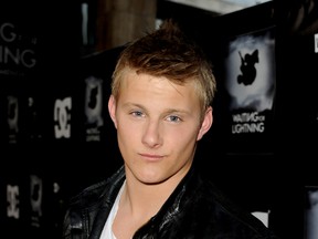 Alexander Ludwig at the Cinerama Dome theatre on April 10, 2012 in Los Angeles, California. (Kevin Winter/Getty Images/AFP)
