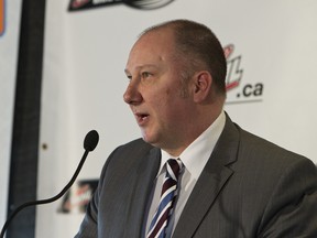 Alan Millar, Mosse Jaw Warriors’ director of hockey operations, says his team's arena has averaged 95%capacity through the regular season. (Ian kucerak, Edmonton Sun)