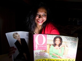 Tanya Lee at home in December 2010 when she started up a Facebook group asking Oprah Winfrey to come to Toronto. (Ernest Doroszuk/Toronto Sun)