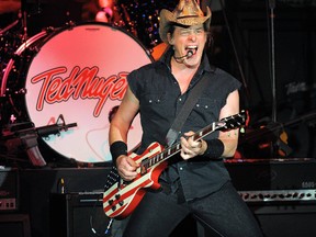 Ted Nugent performs in Fort Lauderdale, Florida, June, 29, 2010. (Jeff Daly/WENN.COM)