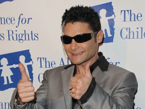 Corey Feldman attends the Alliance For Children's Rights annual dinner at The Beverly Hilton Hotel on March 1, 2012 in Beverly Hills, California. (Jason Merritt/Getty Images/AFP)