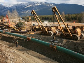 The Trans Mountain crude oil pipeline Friday April 13, 2012. (QMI Agency/Kinder Morgan Energy Partners)