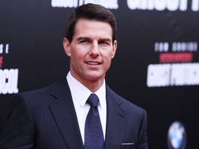 Tom Cruise is seen at the premiere for the latest Mission: Impossible film, Ghost Protocol, in this December 2011 file photo. (WENN.com)
