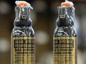 Bear spray. (QMI Agency file photo)