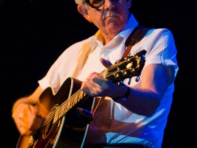Nick Lowe performs at the Phoenix Concert Theatre in Toronto on Monday April 23, 2012. Longtime British singer-songwriter Nick Lowe is touring behind his new album The Old Magic. The singer is best known for his hits "Cruel To Be Kind" and "(What's So Funny 'Bout) Peace, Love & Understanding" which was covered by Elvis Costello.  (Ernest Doroszuk/QMI AGENCY)