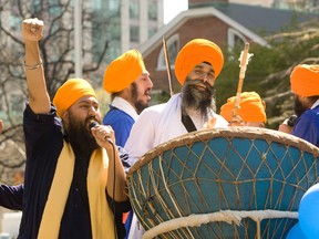 About 75,000 Sikhs converged in Toronto to celebrate Khalsa. (JACK BOLAND, Toronto Sun)