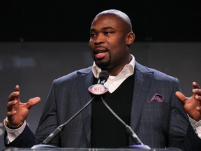 Brandon-raised Israel Idonije is a humanitarian in addition to being an elite-level athlete. (DOUG PENSINGER/Getty Images-AFP)