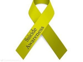 Suicide awareness ribbon
